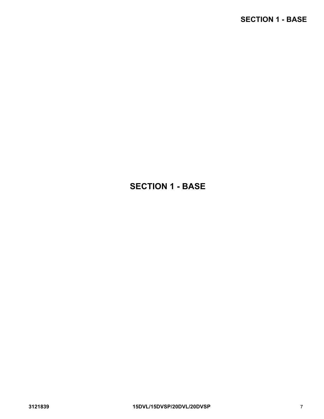 Manual del catálogo de piezas del mástil vertical JLG 15DVL 15DVSP 20DVL 20DVSP