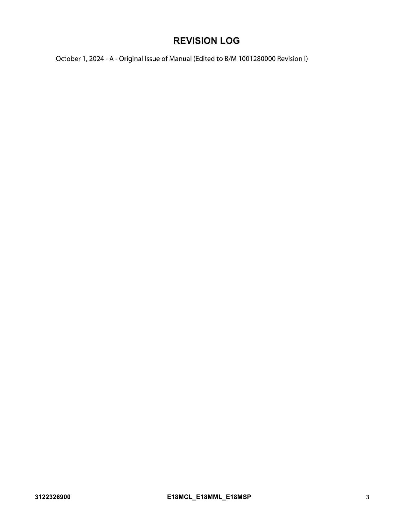 Manual del catálogo de piezas del mástil vertical JLG E18MCL E18MML E18MSP