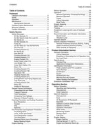 Caterpillar TH360B Telehandler Operation Maintenance Manual TBH00100 and After