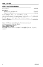 Caterpillar TH414 TH514 TH417 Telehandler Operators Manual