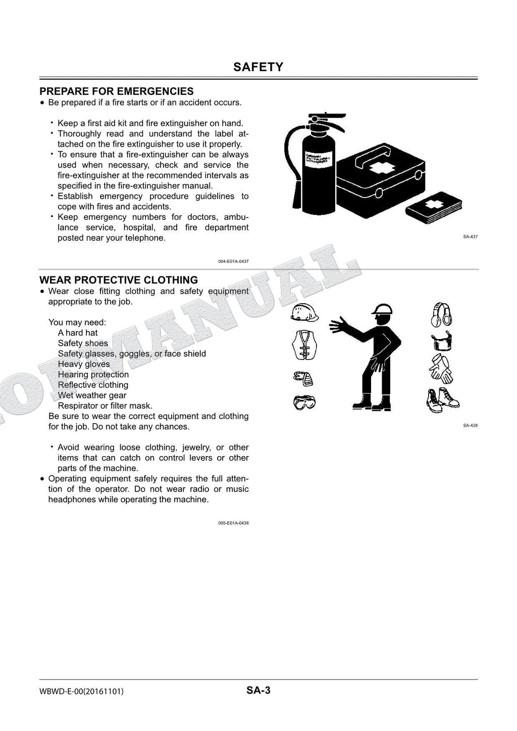 HITACHI ZX200-3G ZX240-3G Repair Service Workshop Manual
