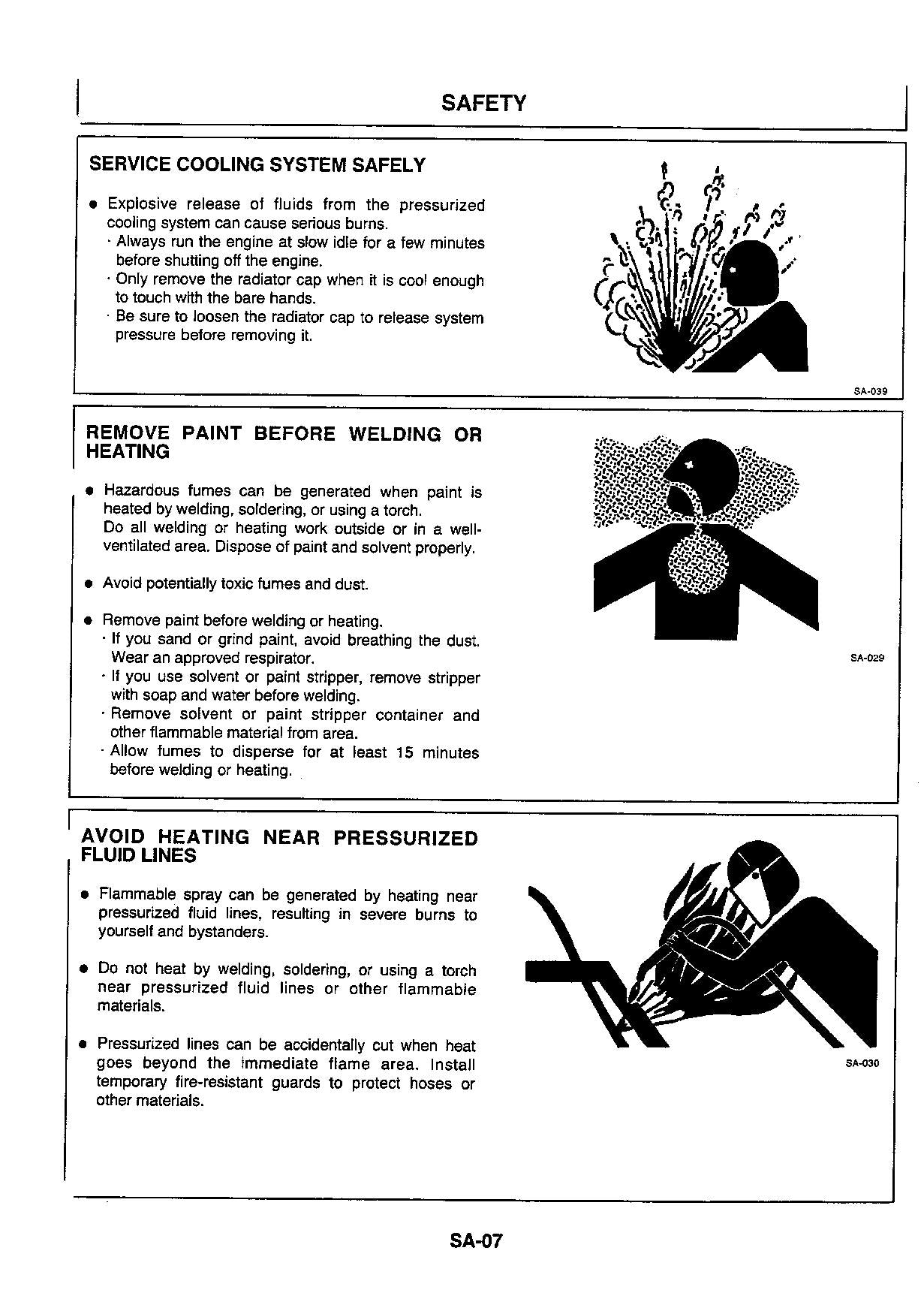 Hitachi EX30UR-2 EX40UR-2 Excavator Operational Test Troublesh Service manual