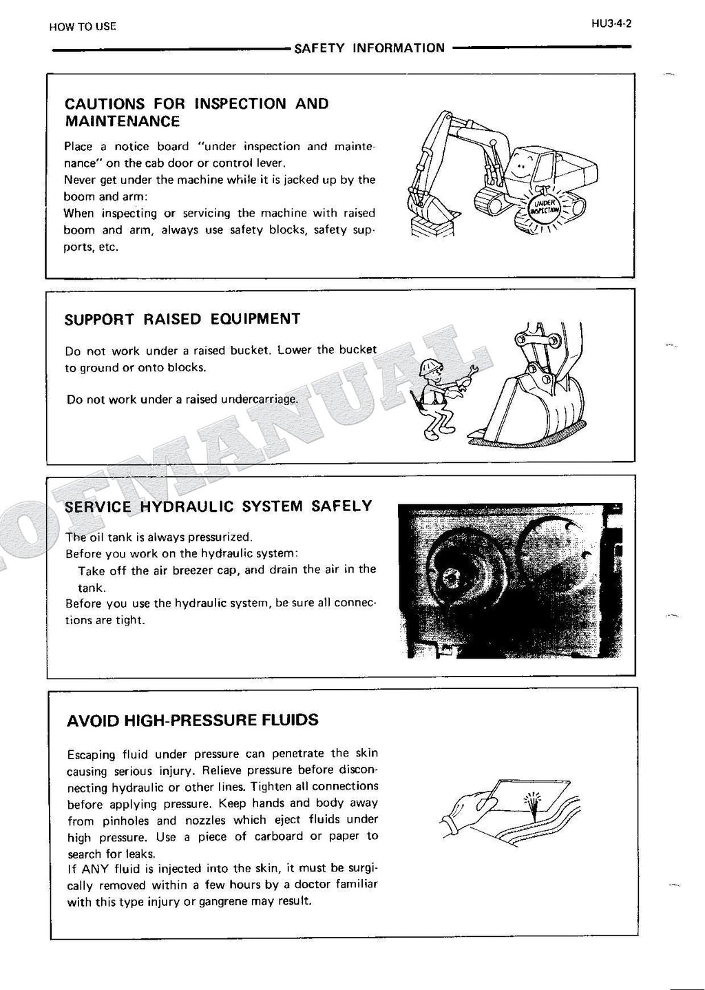 HITACHI EX270 Hudraulic Excavator Repair Service Manual