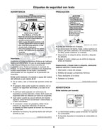John Deere XUV835E XUV835R XUV835M cocodrilo Manual del Operador Español