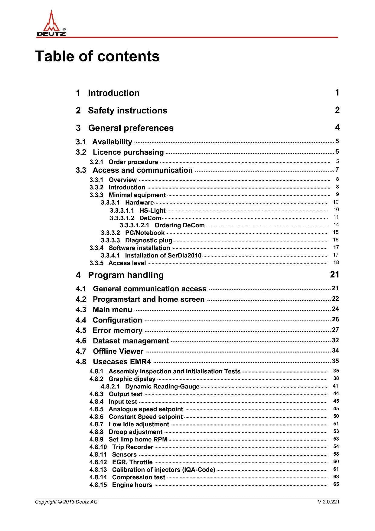 Hitachi SerDia2010 Wheel Loader Engine Manual