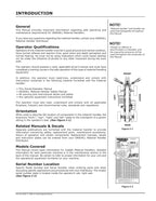 GRADALL JLG 544D Telehandler Maintenance Operation Operators Manual
