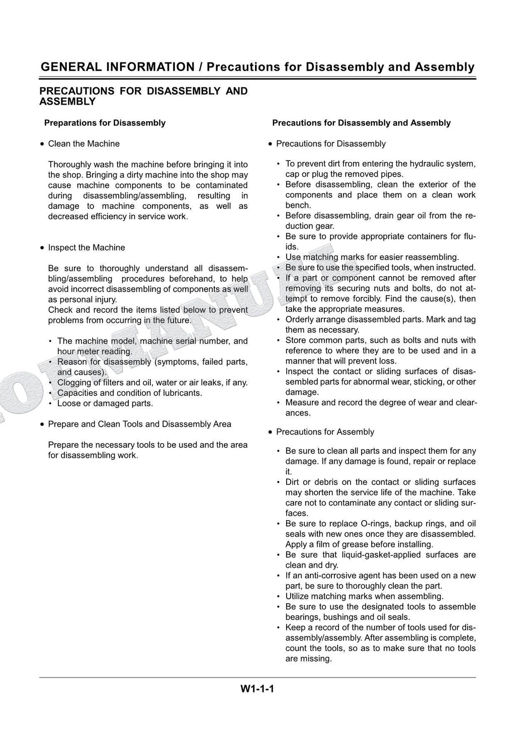 HITACHI EX300-5 EX300LC-5 EX330LC-5 EX350H-5 Excavator Workshop manual