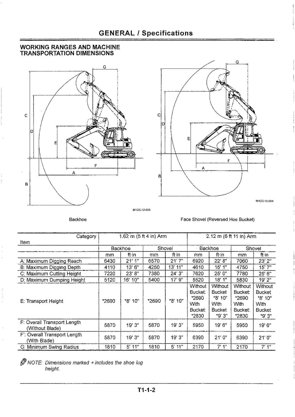 HITACHI EX75US-7 Excavator Operational Principle Technical Manual