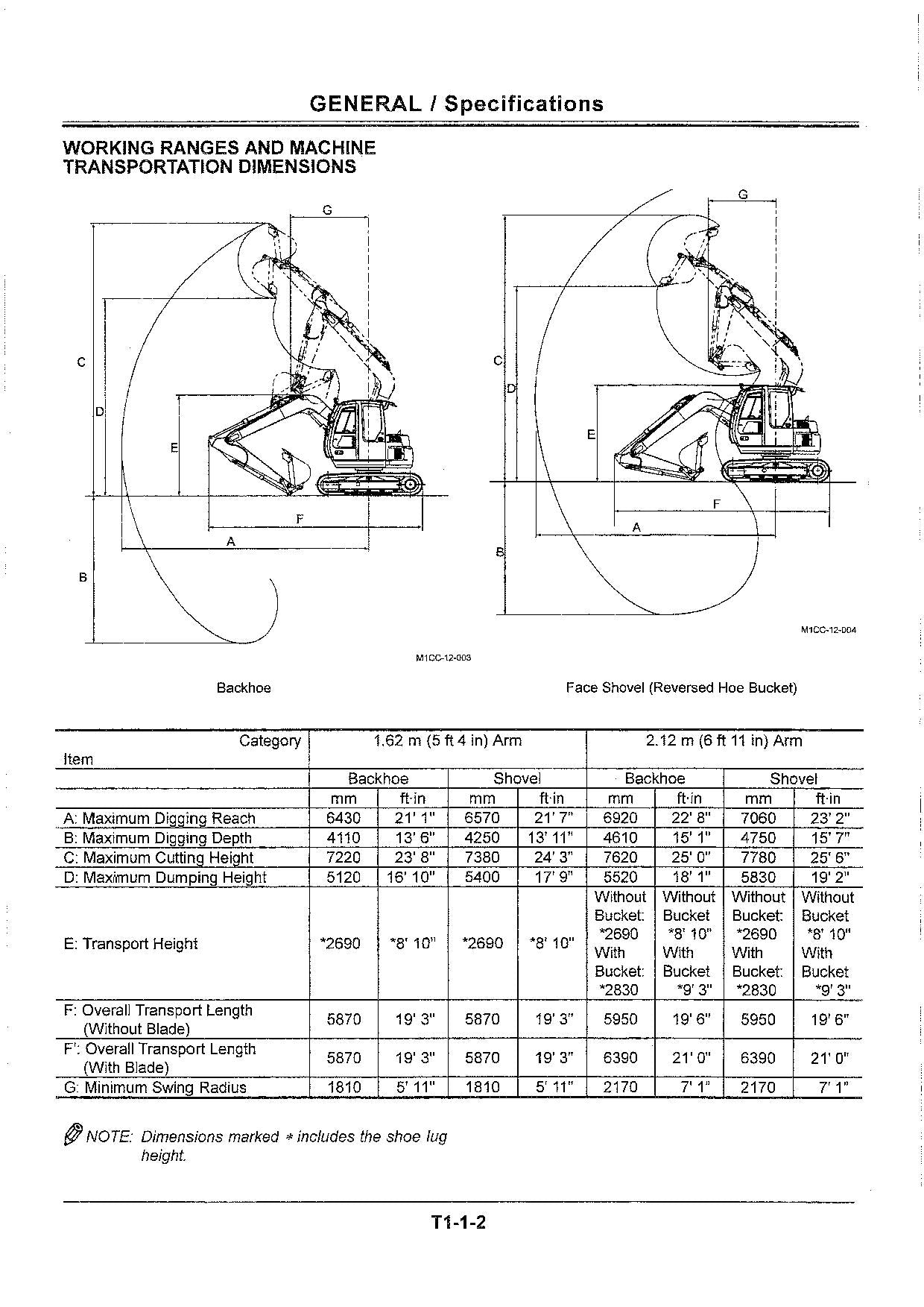 HITACHI EX75US-7 Excavator Operational Principle Technical Manual