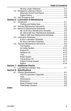 Manual del operador de mantenimiento y operación del manipulador telescópico JLG 4017