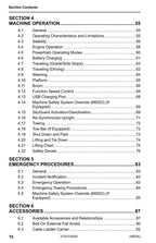 Manual del operador de mantenimiento y operación de la plataforma elevadora JLG H800AJ 3122316000