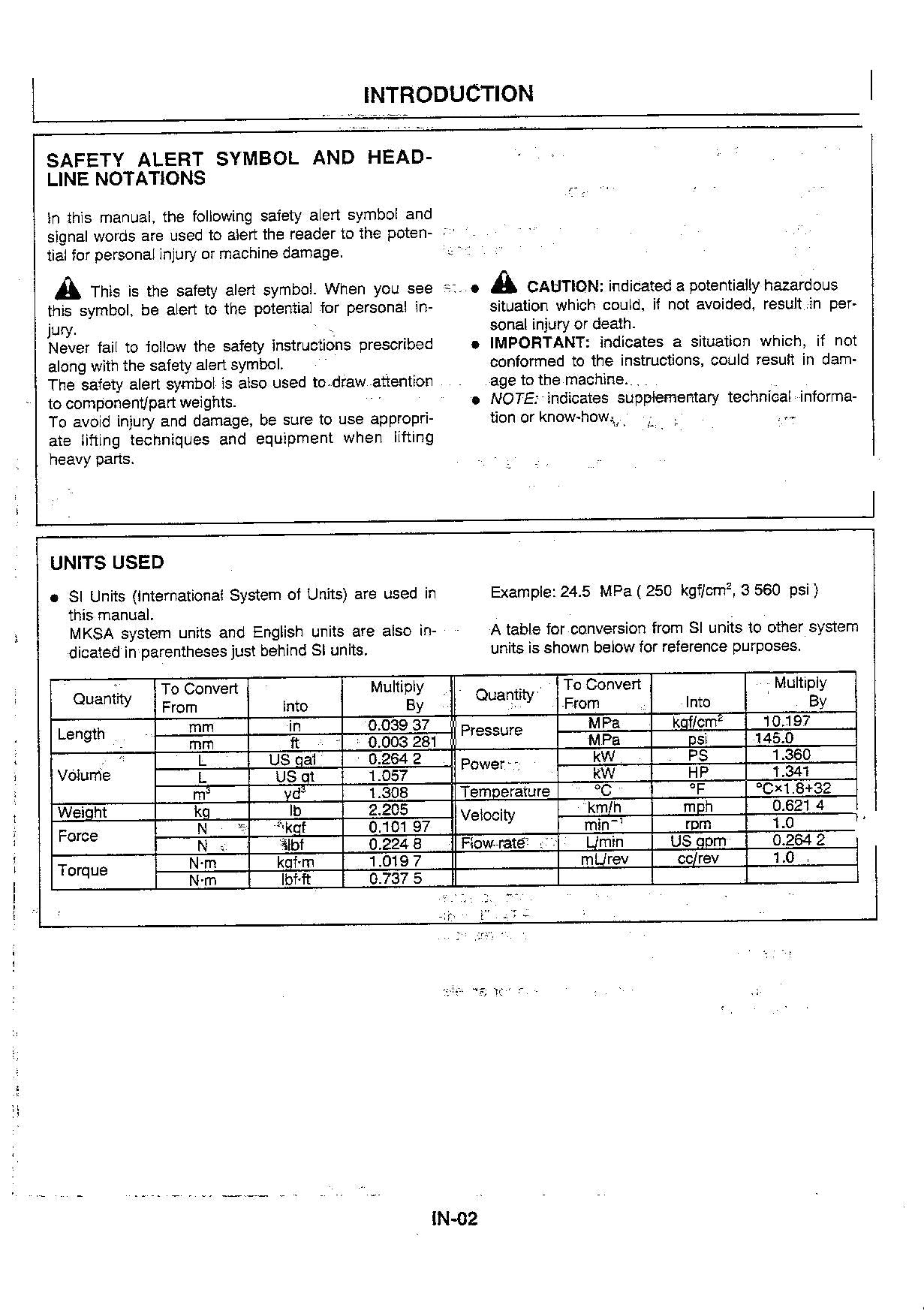 HITACHI EX120-5 Excavator Troubleshooting Technical Manual