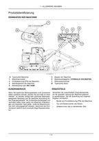 New Holland E260C SR Bagger Betriebsanleitung