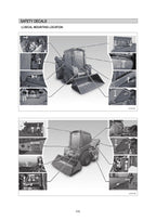 Hyundai HS80V HS120V SKID STEER LOADER Operators Maintenance Manual
