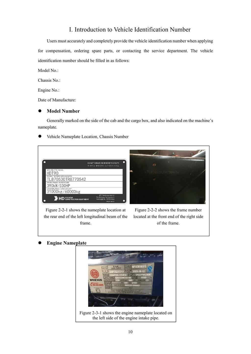 Manual de mantenimiento del operador de camiones volquete Hyundai HDT90 HDT105