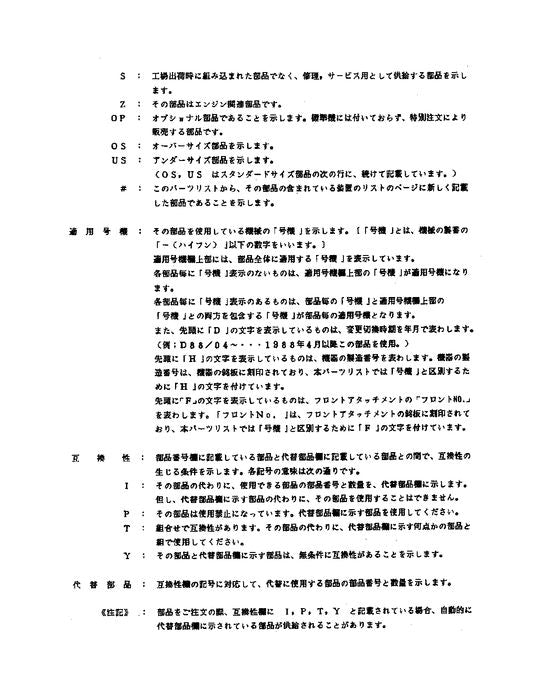 Manual del catálogo de piezas de la excavadora Hitachi EX100