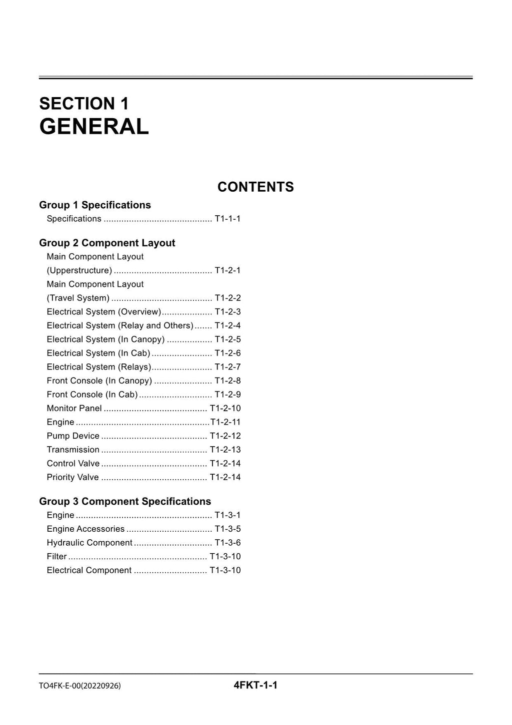 Hitachi ZW100-G ZW120-G Wheel Loader Technical Manual Operational Principle