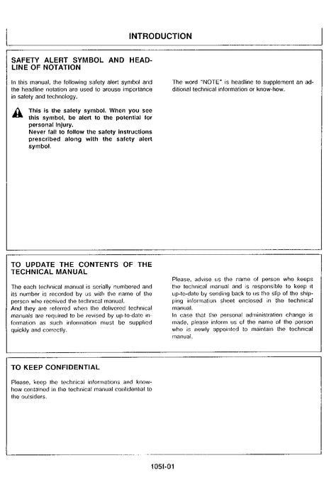 HITACHI EX120-2 EXCAVATOR SERVICE MANUAL