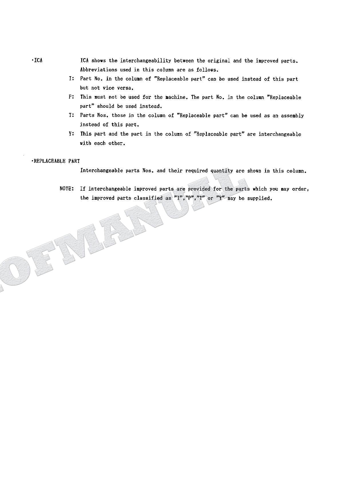 HITACHI EX60T-2 Telescopic Crawler Crane Parts Catalog Manual