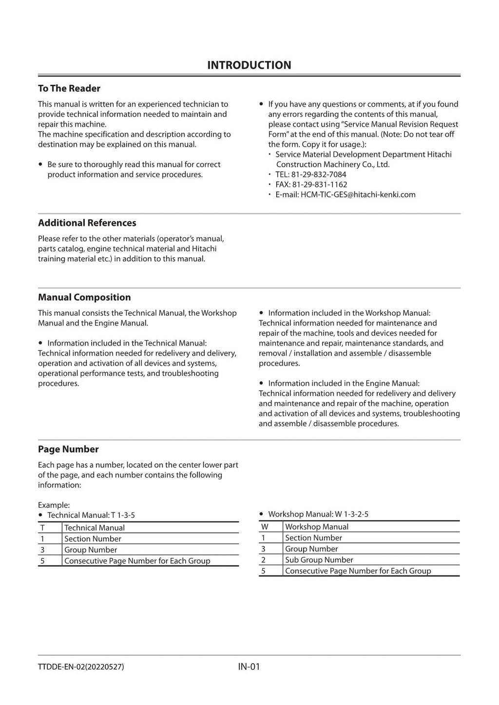 Hitachi ZX350LCK-5G ZX380LC-5G Excavator Troubleshooting Service Manual Schemes