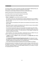 Hyundai HX210S HX220S CRAWLER EXCAVATOR Operators Maintenance Manual