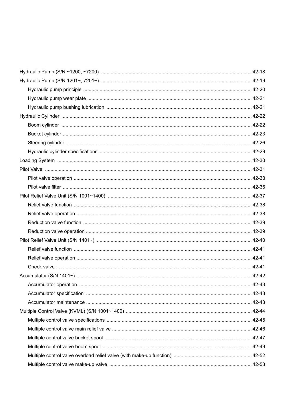 Hitachi ZW180-G Wheel Loader Technical Manual Operational Principle
