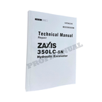 HITACHI ZAXIS 350LC-5N EXCAVATOR REPAIR SERVICE MANUAL + !BONUS!