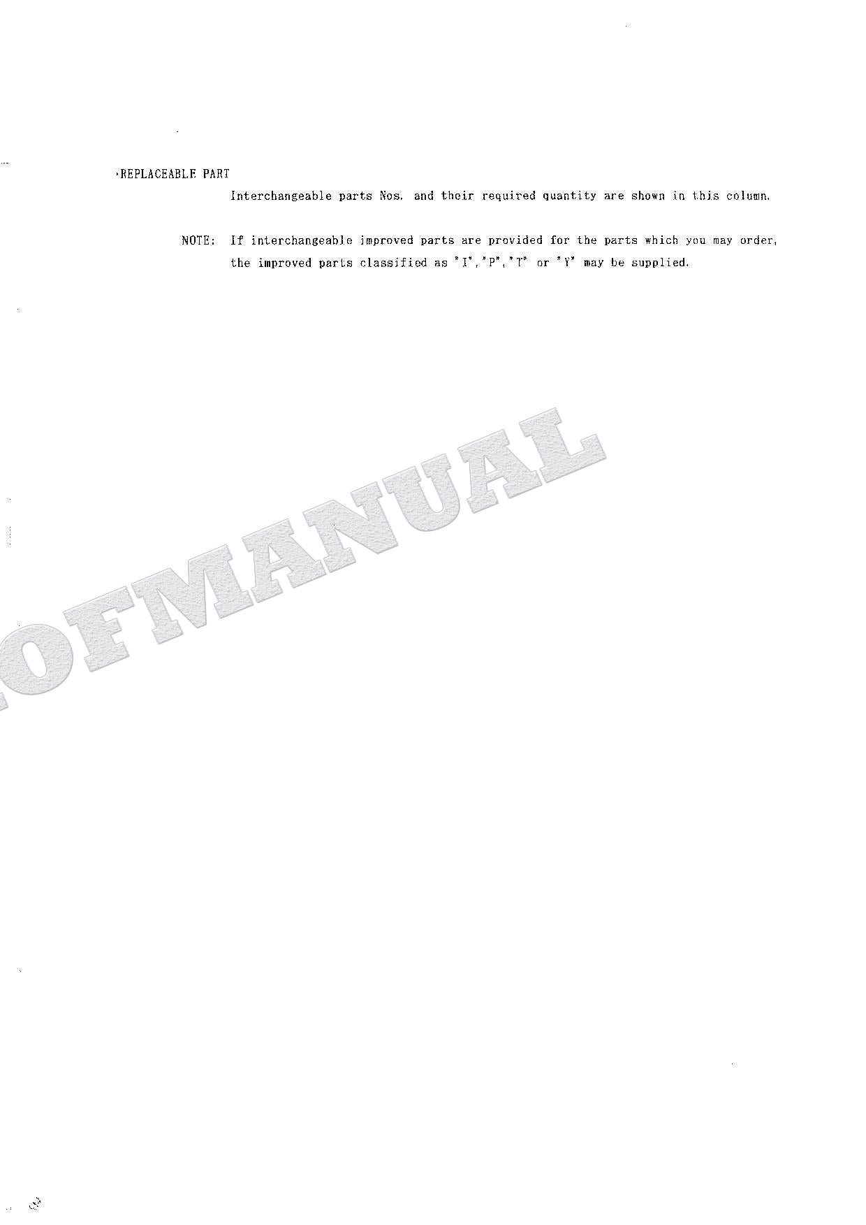 HITACHI EX60-2 Equipment Component Excavator Parts Catalog Manual