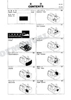 HITACHI EX60-2 Excavator Parts Catalog Manual SN 30001-