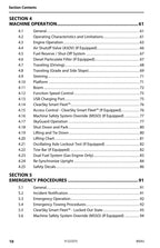 JLG 800AJ Boom Lift Maintenance Operation Operators Manual 31222375