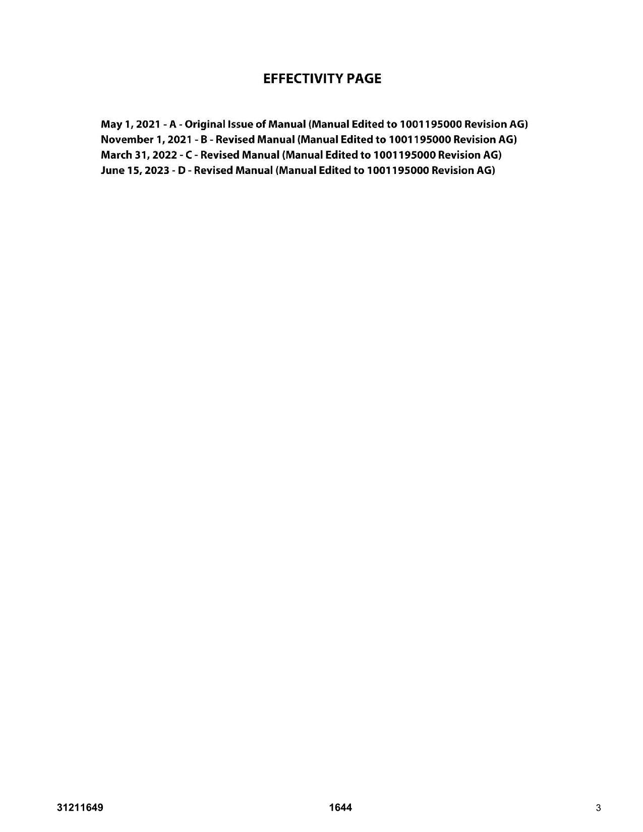 Manual del catálogo de piezas del manipulador telescópico JLG 1644