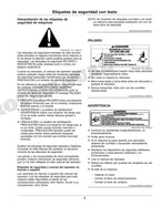 John Deere X350R Tractor Manual del Operador Español SN 150001-