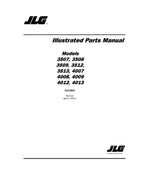 Manual del catálogo de piezas del manipulador telescópico JLG 3507 3508 3509 3512 3513
