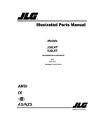 JLG 330LRT 430LRT Scissor Lift  Parts Catalog Manual