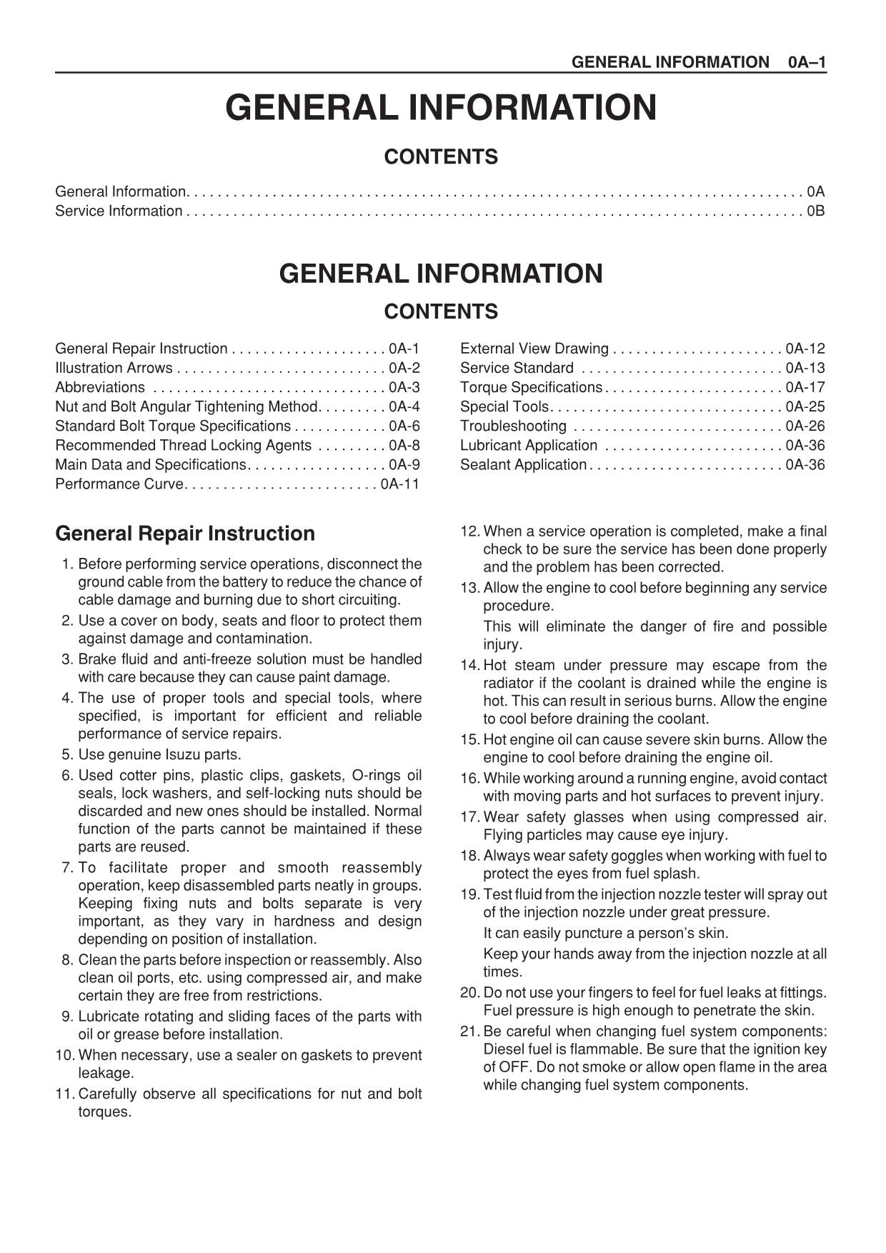 Hitachi 6HK1 Tier2 Engine Service manual