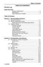Manual del operador de mantenimiento y operación de manipuladores telescópicos JLG 3513 4013 4017 31200028