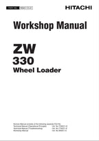 Hitachi ZW330 Wheel Loader Workshop Manual