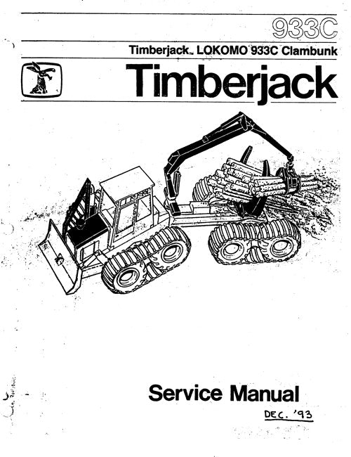 MANUAL TÉCNICO DE REPARACIÓN Y SERVICIO DE CLAMBUNK JOHN DEERE 933C 933C000