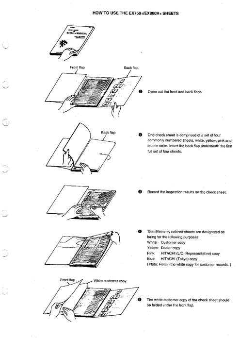 HITACHI EX750-5 EX800H-5 EXCAVATOR SERVICE MANUAL KO18700