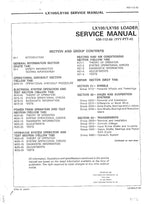 Hitachi LX100 LX150 Wheel Loader Service Manual +Schematics