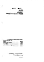 Hitachi LX100-2 LX120-2 LX150-2 Wheel Loader Technical Manual