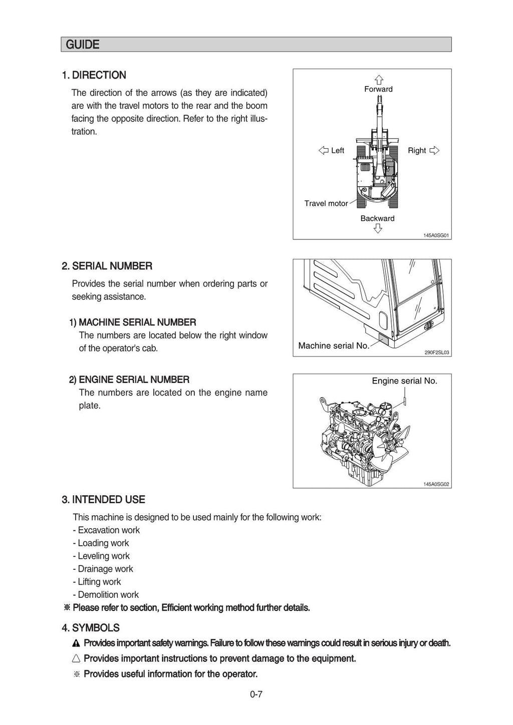 Manual de mantenimiento del operador de la excavadora sobre cadenas Hyundai HX145A LCR