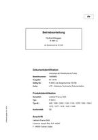 Liebherr R964 C Hydraulikbagger Betriebsanleitung