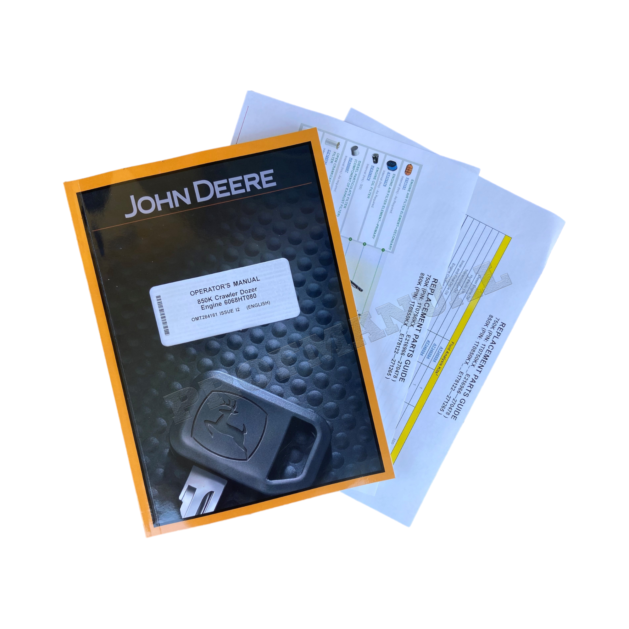 MANUAL DEL OPERADOR DE LA BULLDOZER SOBRE ORUGAS JONH DEERE 850K + ¡BONIFICACIÓN! 