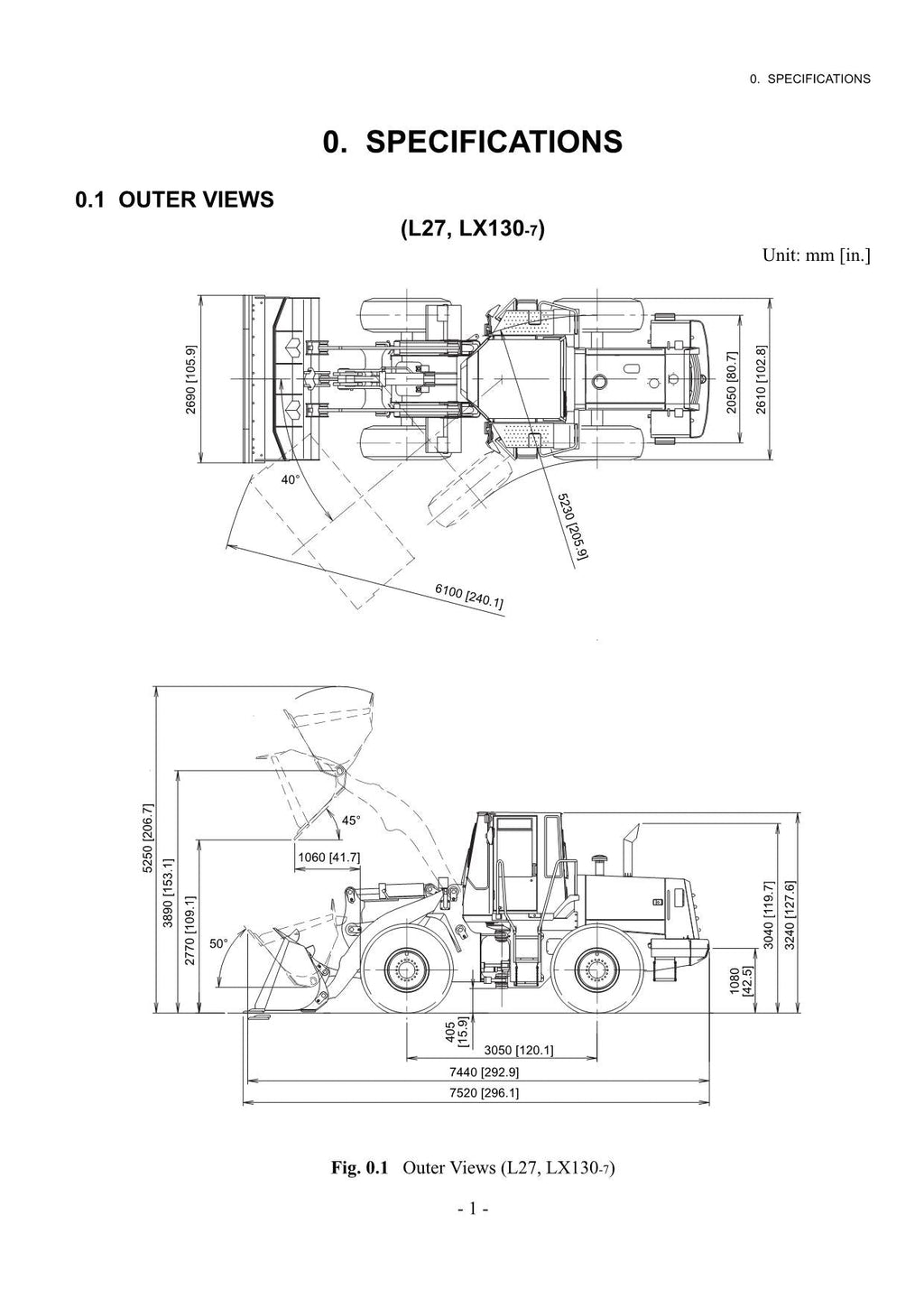 Hitachi LX130-7 LX160-7 LX190-7 LX230-7 Wheel Loader Tech Manual +Schematics