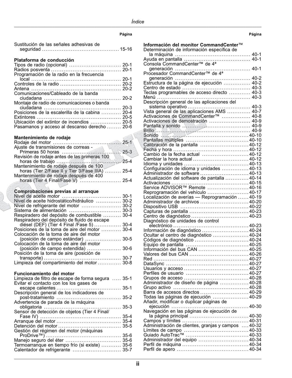 John Deere S760 S770 S780 S790 COMBINAR Manual del Operador Español SN 810001 -