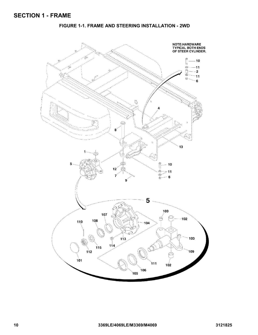 JLG 3369LE 4069LE M3369 M4069 Scissor Lift Parts Catalog Manual