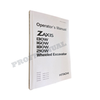 HITACHI ZAXIS ZX 130W 160W 180W 210W EXCAVATOR OPERATORS MANUAL #1