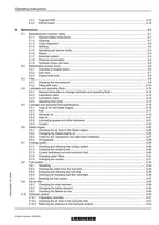 Liebherr A904 C-Litronic Excavator Operators manual serial 441