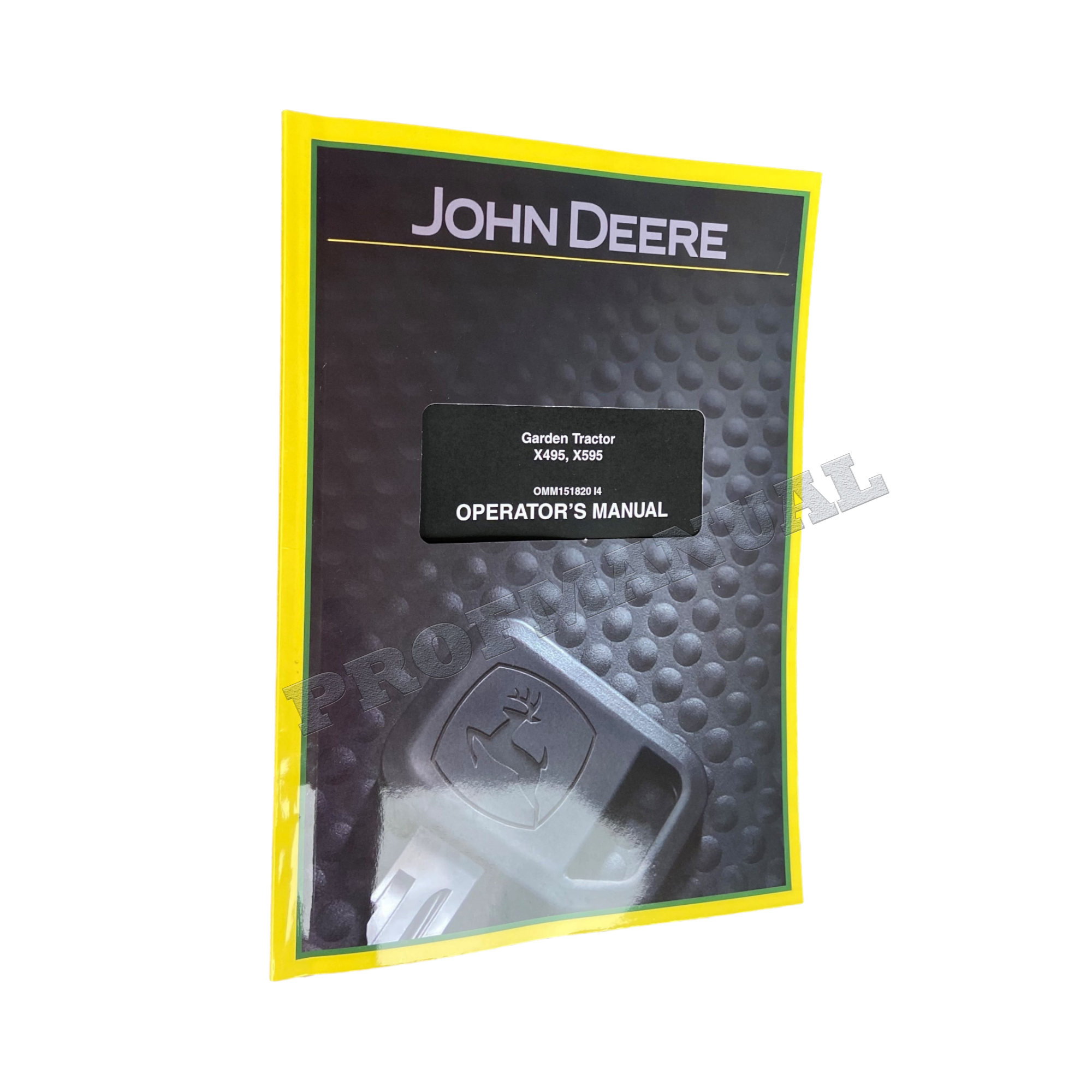 MANUAL DEL OPERADOR DEL TRACTOR JOHN DEERE X495 X595